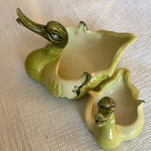 Vintage collectible Hall duck dishes set
